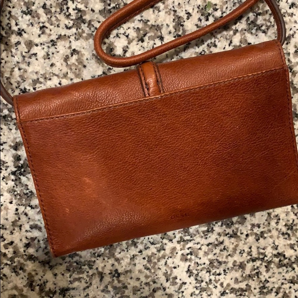 Brown Fossil Satchel - image 3